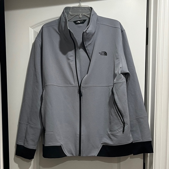 The North Face Men's Performance Jacket in Gray and Black - Picture 1 of 7